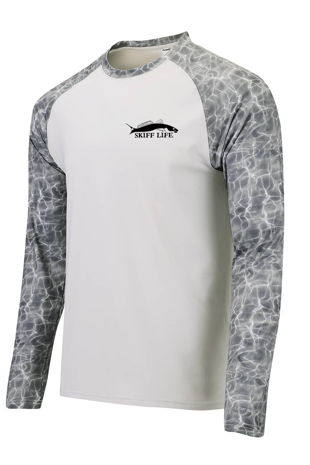 AquaTrek™ SMOKE Fishing Shirts - UV Protected +50 Sun Protection with Moisture Wicking Technology by Skiff Life - Skiff Life