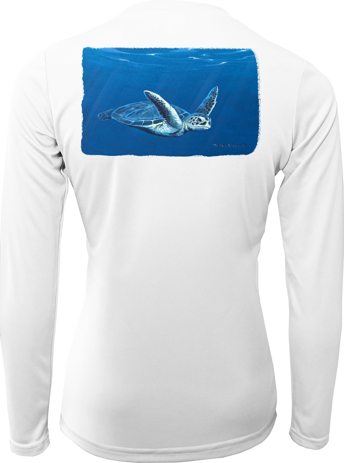 Green Sea Turtle Shirt for Women by Skiff Life - Skiff Life