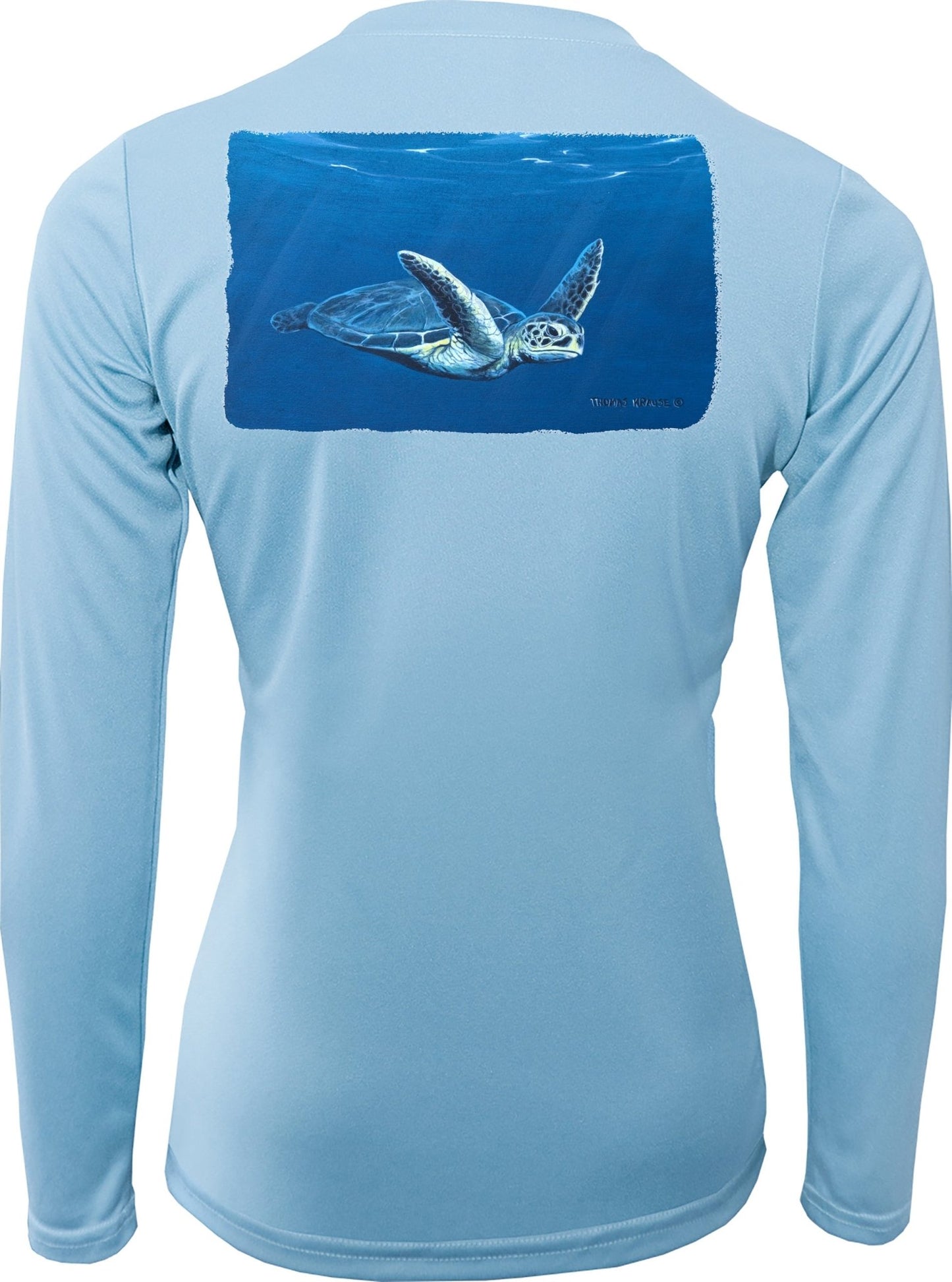 Green Sea Turtle Shirt for Women by Skiff Life - Skiff Life