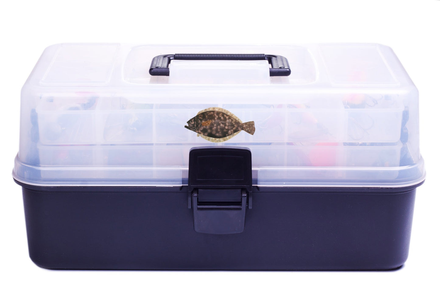 Mini Flounder Fishing Decal For Tumblers, Tackle Boxes etc. - Skiff Life