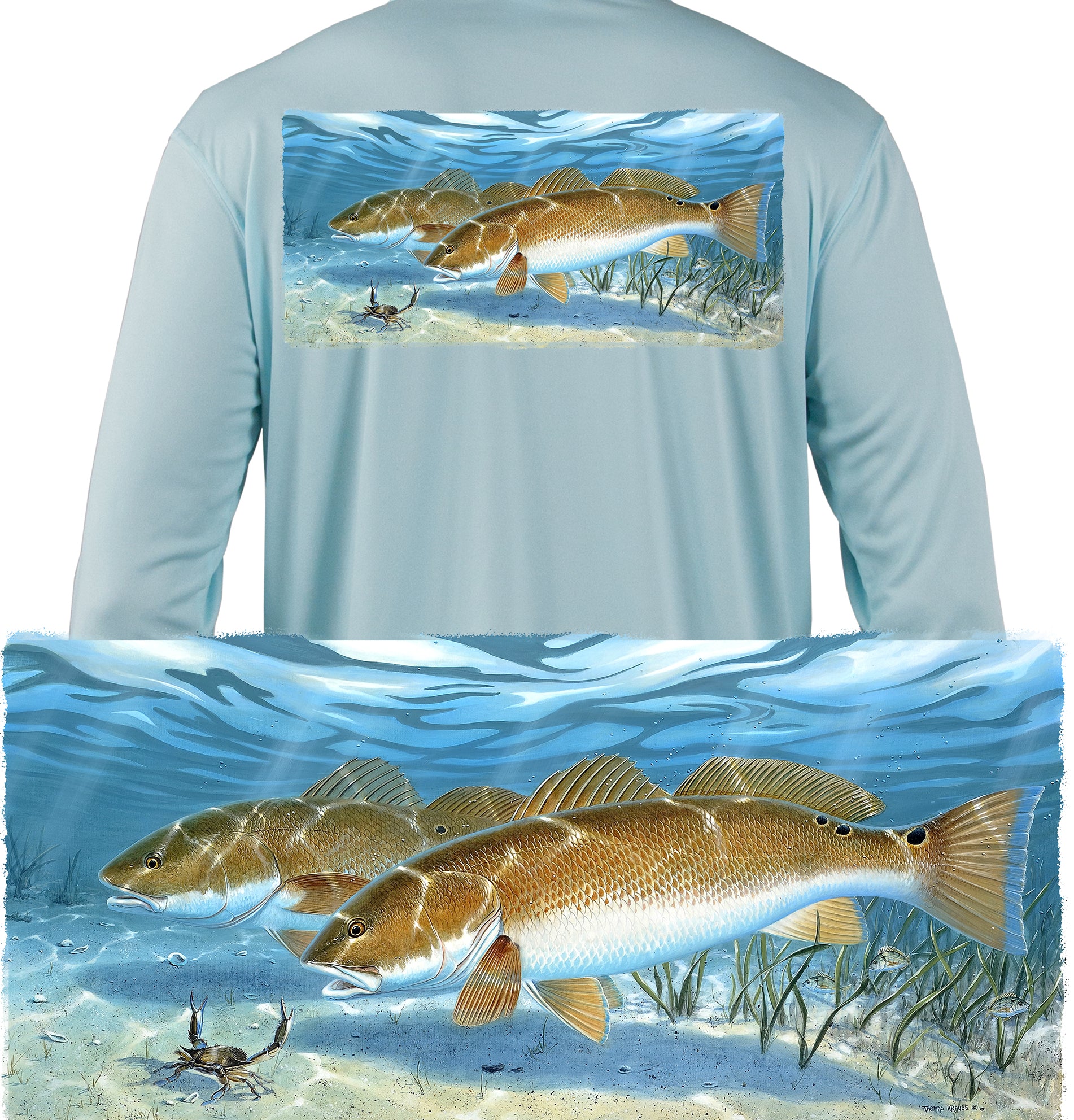 Spotted Sea Trout Fishing Hoodie Shirts Men's Quick Dry Lightweight UPF 50  Long Sleeve Hoodie Shirts Rash Guard Swim Shirts Hiking Shirts Moisture, Fishing Hoodie Shirt
