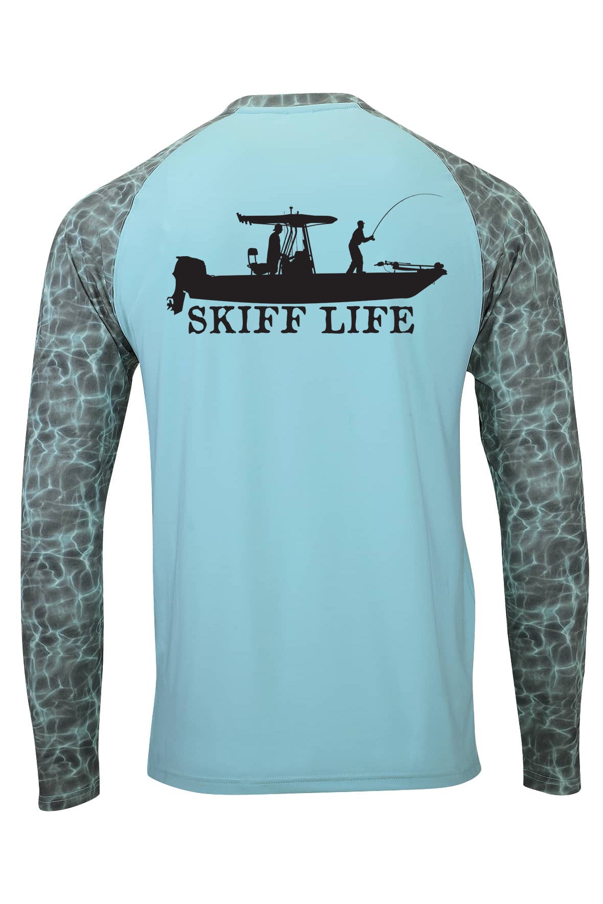 AquaTrek™ SEA FOAM Fishing Shirts - UV Protected +50 Sun Protection with Moisture Wicking Technology by Skiff Life - Skiff Life