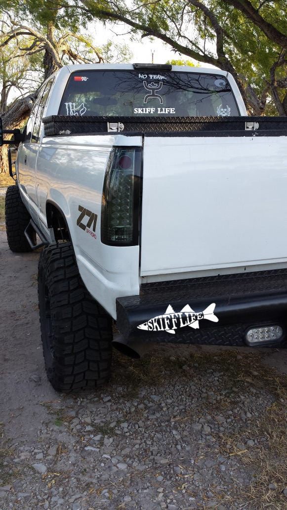 Skiff Life Florida Snook Decal UV - Protected Vinyl Sticker for Boats, Trucks, Coolers - Skiff Life