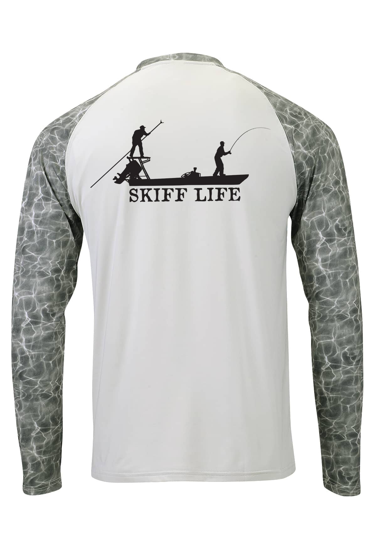 AquaTrek™ SMOKE Fishing Shirts - UV Protected +50 Sun Protection with Moisture Wicking Technology by Skiff Life - Skiff Life