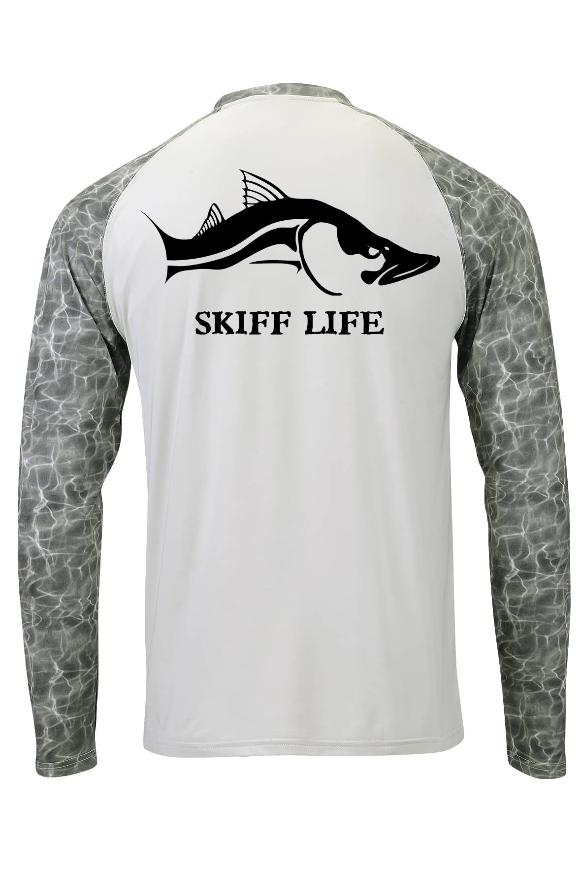 AquaTrek™ SMOKE Fishing Shirts - UV Protected +50 Sun Protection with Moisture Wicking Technology by Skiff Life - Skiff Life