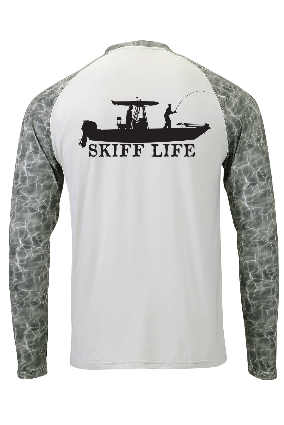 AquaTrek™ SMOKE Fishing Shirts - UV Protected +50 Sun Protection with Moisture Wicking Technology by Skiff Life - Skiff Life
