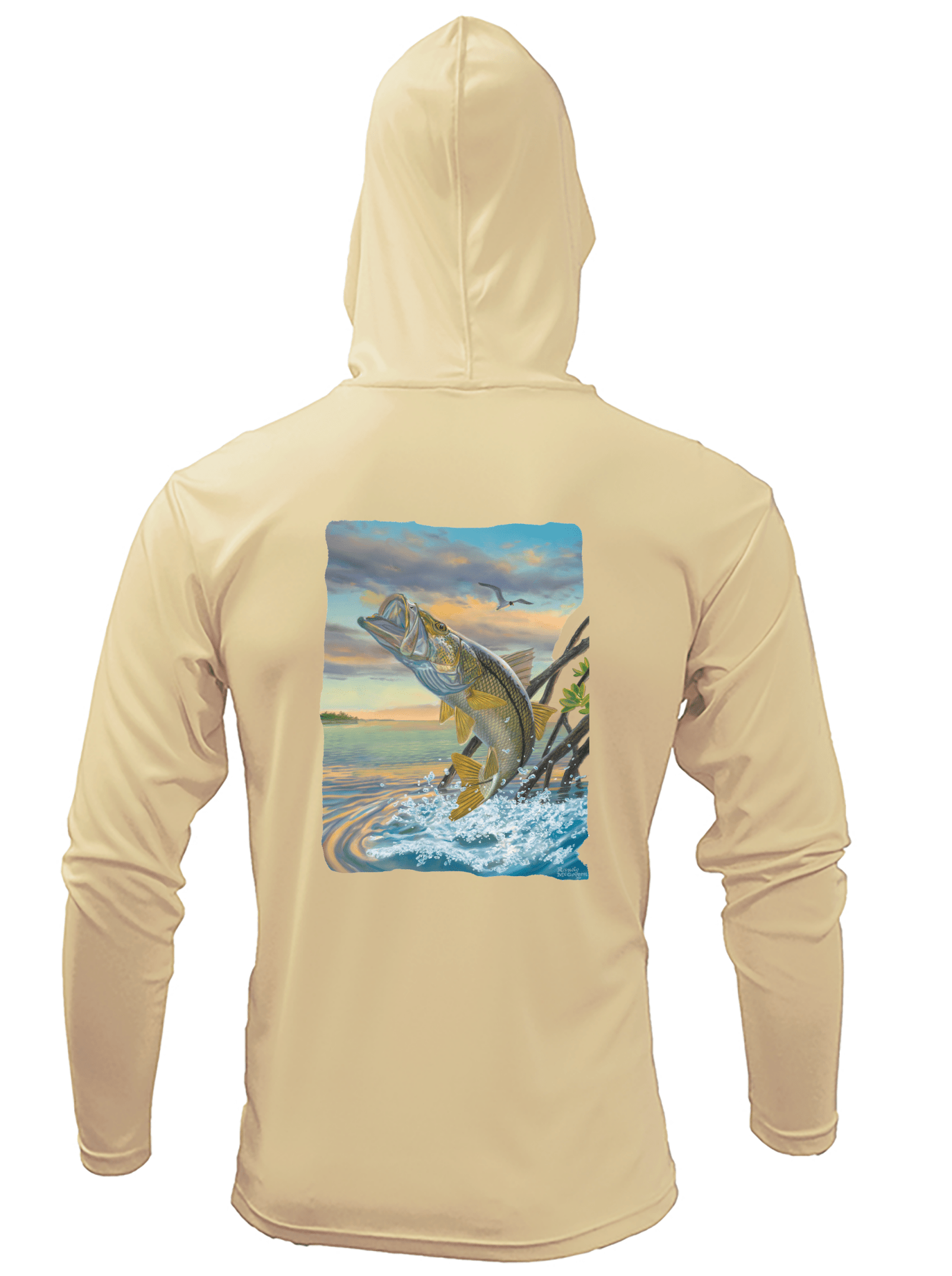 Snook Dance LS Fishing Hoodie by Randy McGovern – Skiff Life