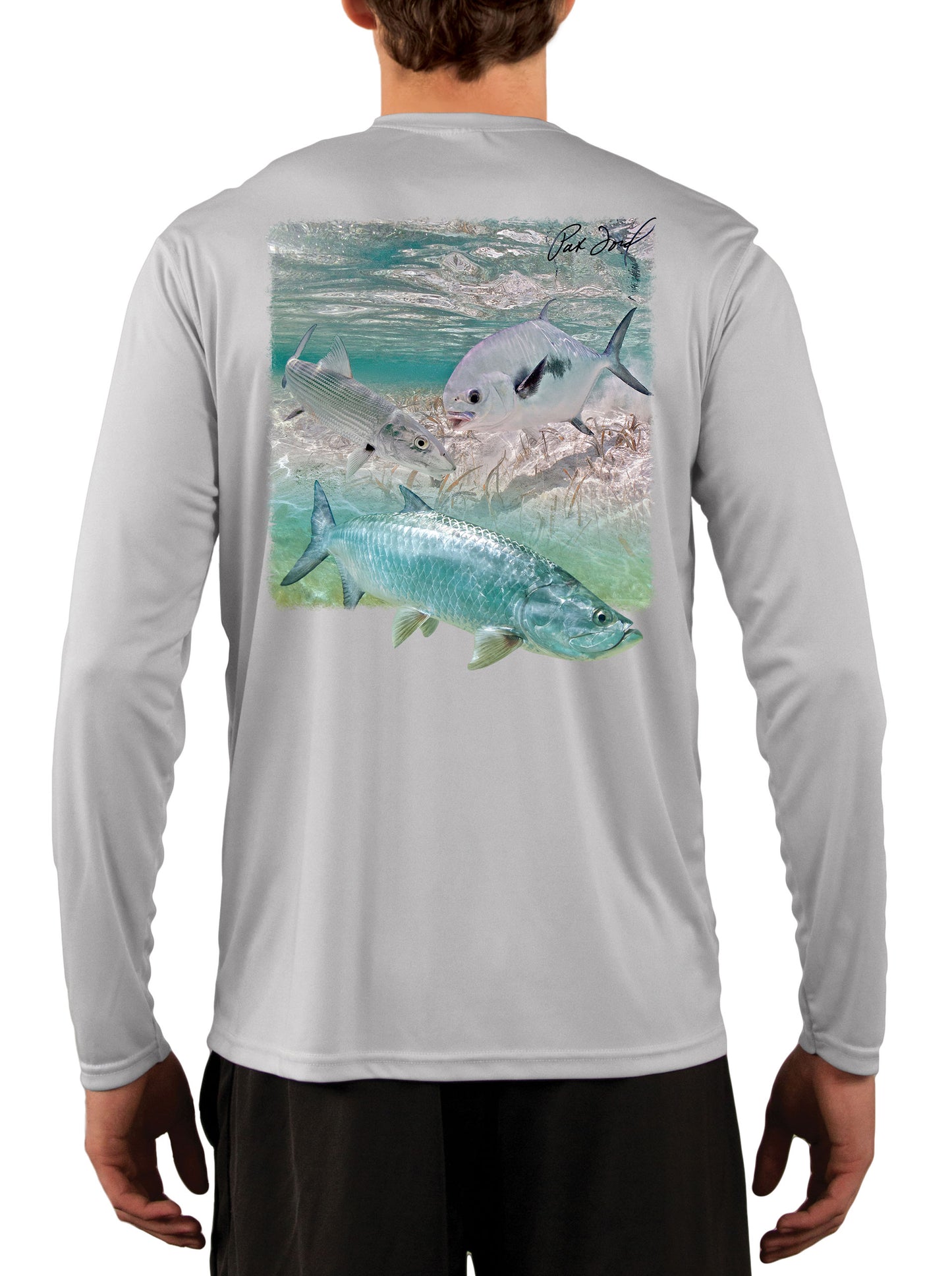 Pat Ford Key West Slam Tarpon Bonefish & Permit Fishing Shirt - Skiff Life