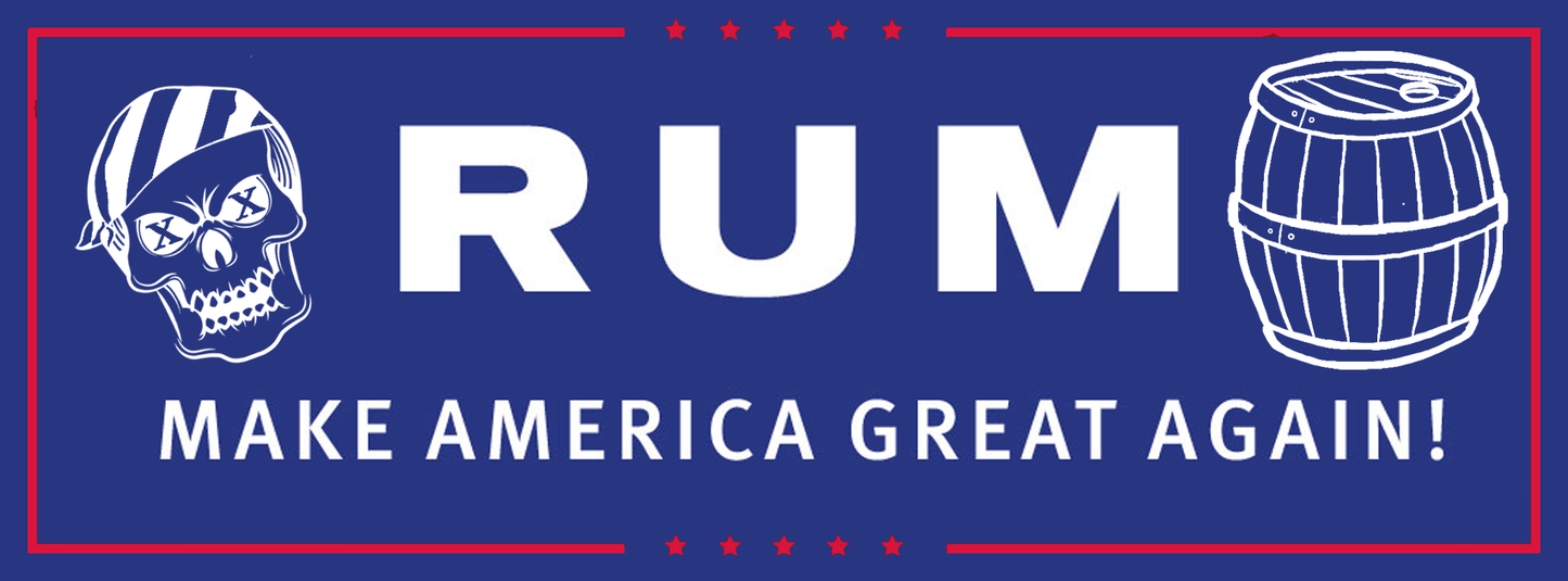 tRUMp - Make America Great Again Decal Stickers - Skiff Life