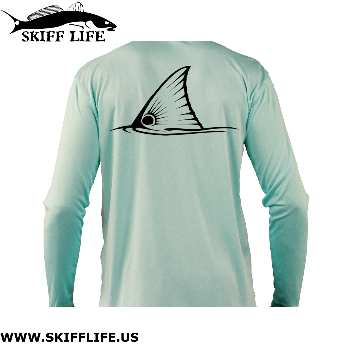 Kids Fishing Shirts Tailing Redfish Youth-Medium 8-10 / Ice Blue