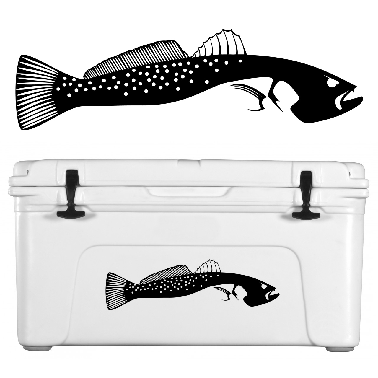 Speckled Trout Stickers, Hats & Fishing Shirts