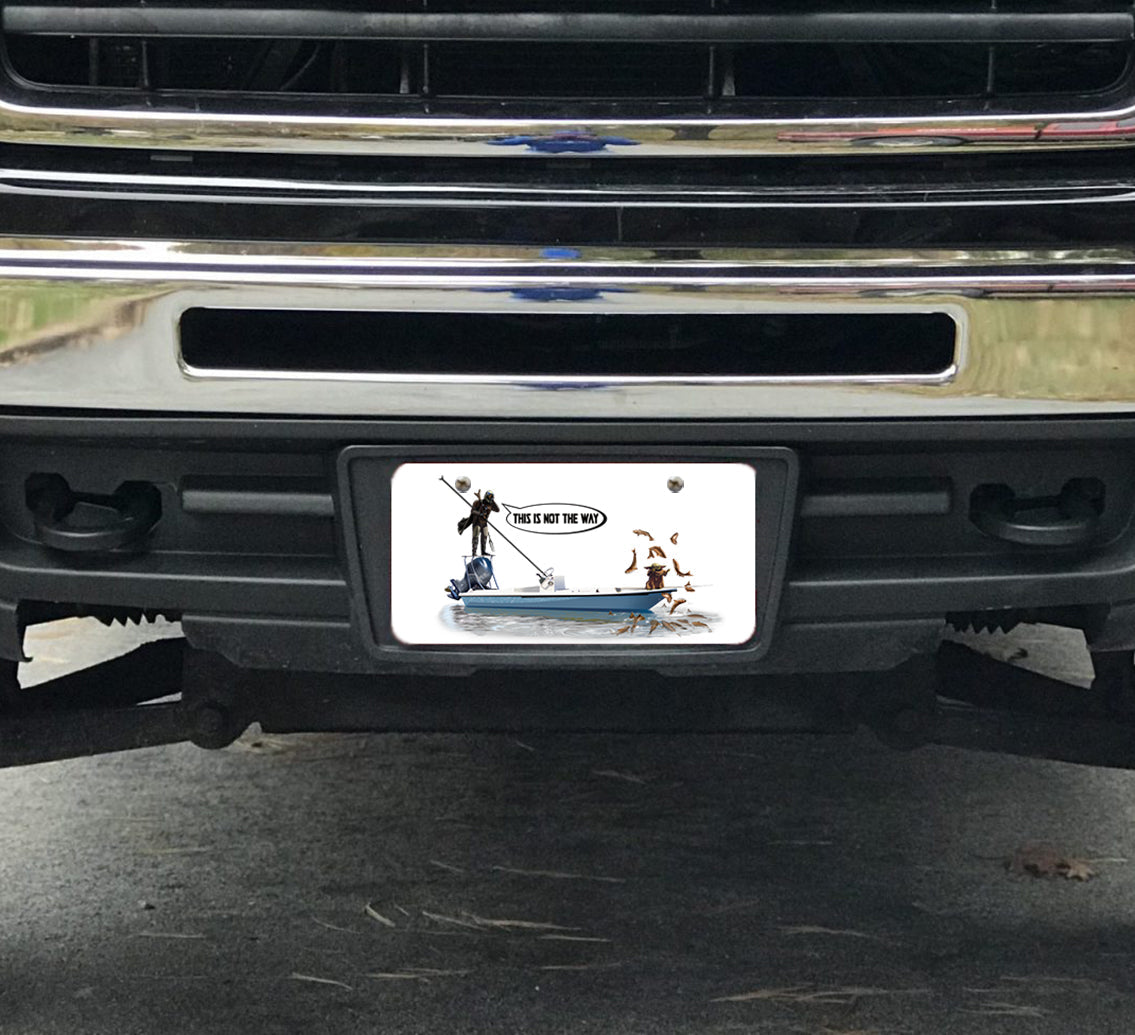 Custom Front Vehicle License Plates - Skiff Life