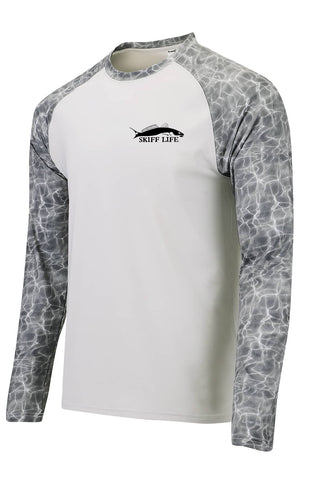AquaTrek™ SMOKE Fishing Shirts - UV Protected +50 Sun Protection with Moisture Wicking Technology by Skiff Life - Skiff Life