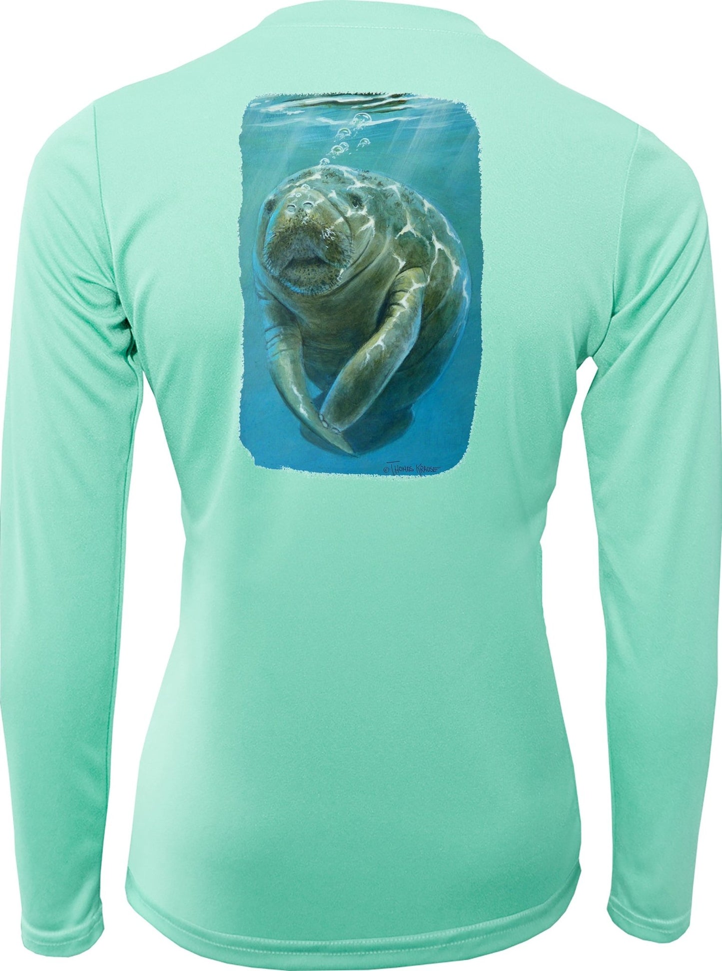 Manatee TShirt for Women by Skiff Life - Skiff Life