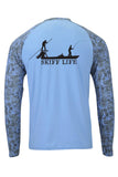 AquaTrek™ MIST Fishing Shirts - UV Protected +50 Sun Protection with Moisture Wicking Technology by Skiff Life - Skiff Life