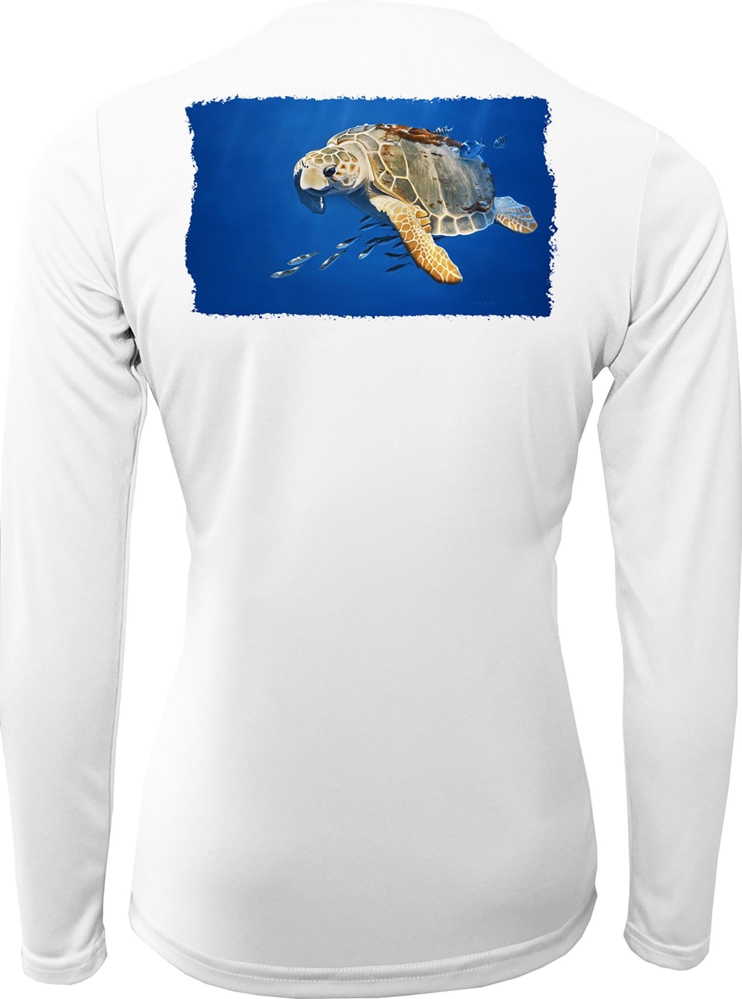Sea Turtle Shirt for Women featuring Loggerhead by Skiff Life - Skiff Life