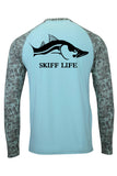 AquaTrek™ SEA FOAM Fishing Shirts - UV Protected +50 Sun Protection with Moisture Wicking Technology by Skiff Life - Skiff Life