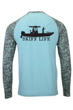 AquaTrek™ SEA FOAM Fishing Shirts - UV Protected +50 Sun Protection with Moisture Wicking Technology by Skiff Life - Skiff Life