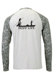 AquaTrek™ SMOKE Fishing Shirts - UV Protected +50 Sun Protection with Moisture Wicking Technology by Skiff Life - Skiff Life