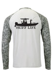 AquaTrek™ SMOKE Fishing Shirts - UV Protected +50 Sun Protection with Moisture Wicking Technology by Skiff Life - Skiff Life