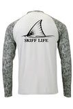 AquaTrek™ SMOKE Fishing Shirts - UV Protected +50 Sun Protection with Moisture Wicking Technology by Skiff Life - Skiff Life