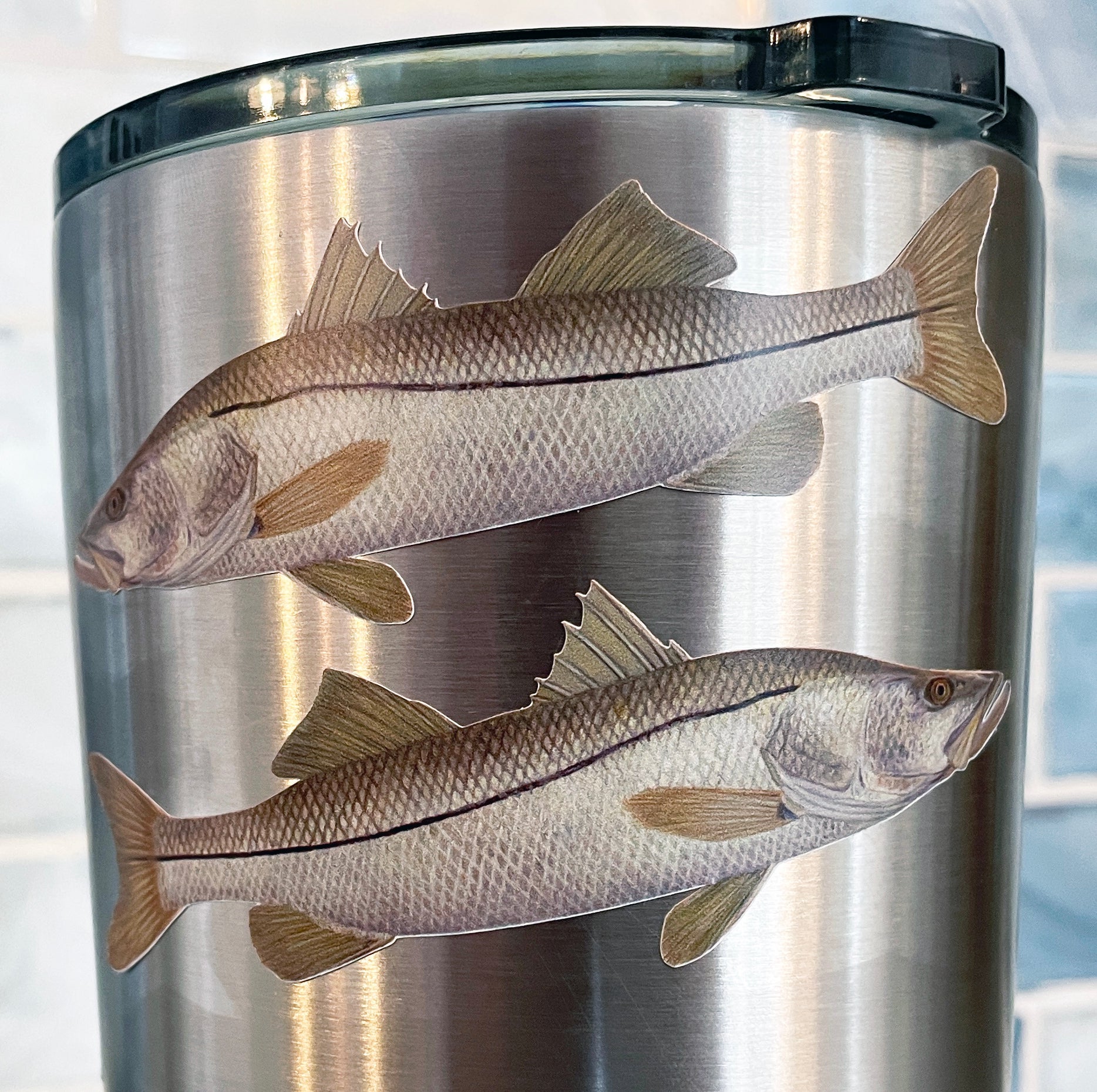 Snook Decal Fishing Sticker Mini - Skiff Life