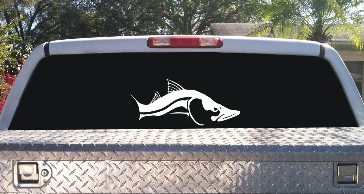 Snook Decl UV Protected Vinyl Snook Decal, Laser Cut, Made in U.S.A. – Skiff Life