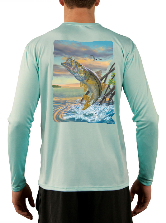 Snook Dance LS Shirt by Randy McGovern