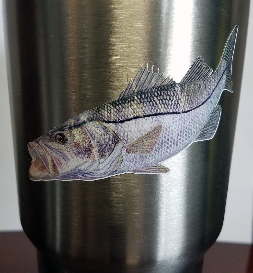 Snook Mangrove Monster Mini Fish Stickers β Skiff Life