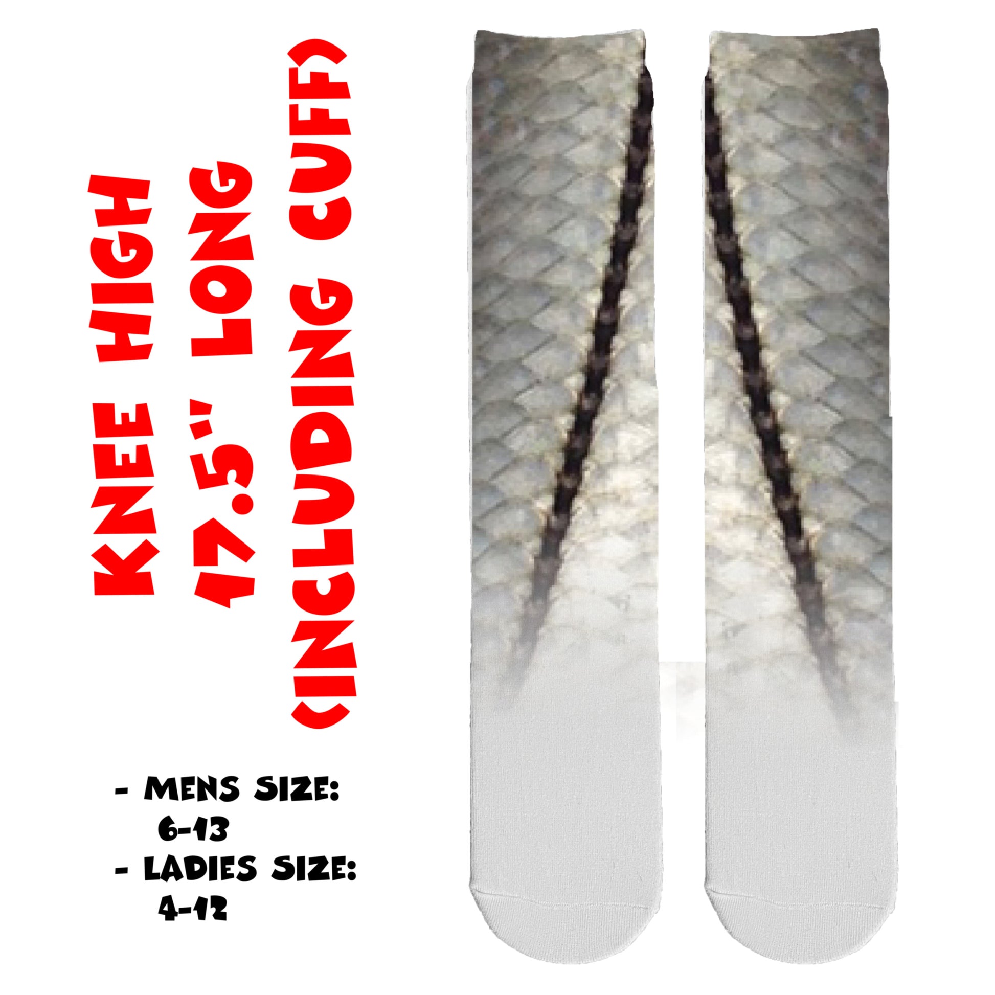 Snook Scale Fishing and Boat Socks - Skiff Life