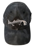 Striped Bass Kryptek Black Camo Striper Fishing Hat - Skiff Life