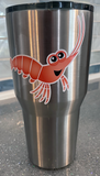Shrimp Stickers Stanley Mini - Skiff Life