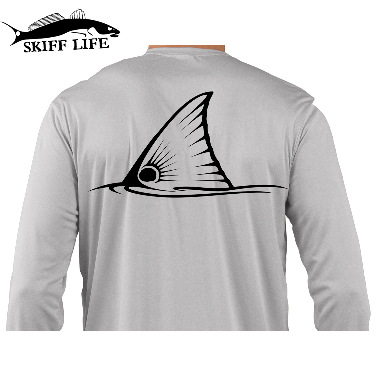 50% Off Tailing Redfish Fishing Shirt - Skiff Life