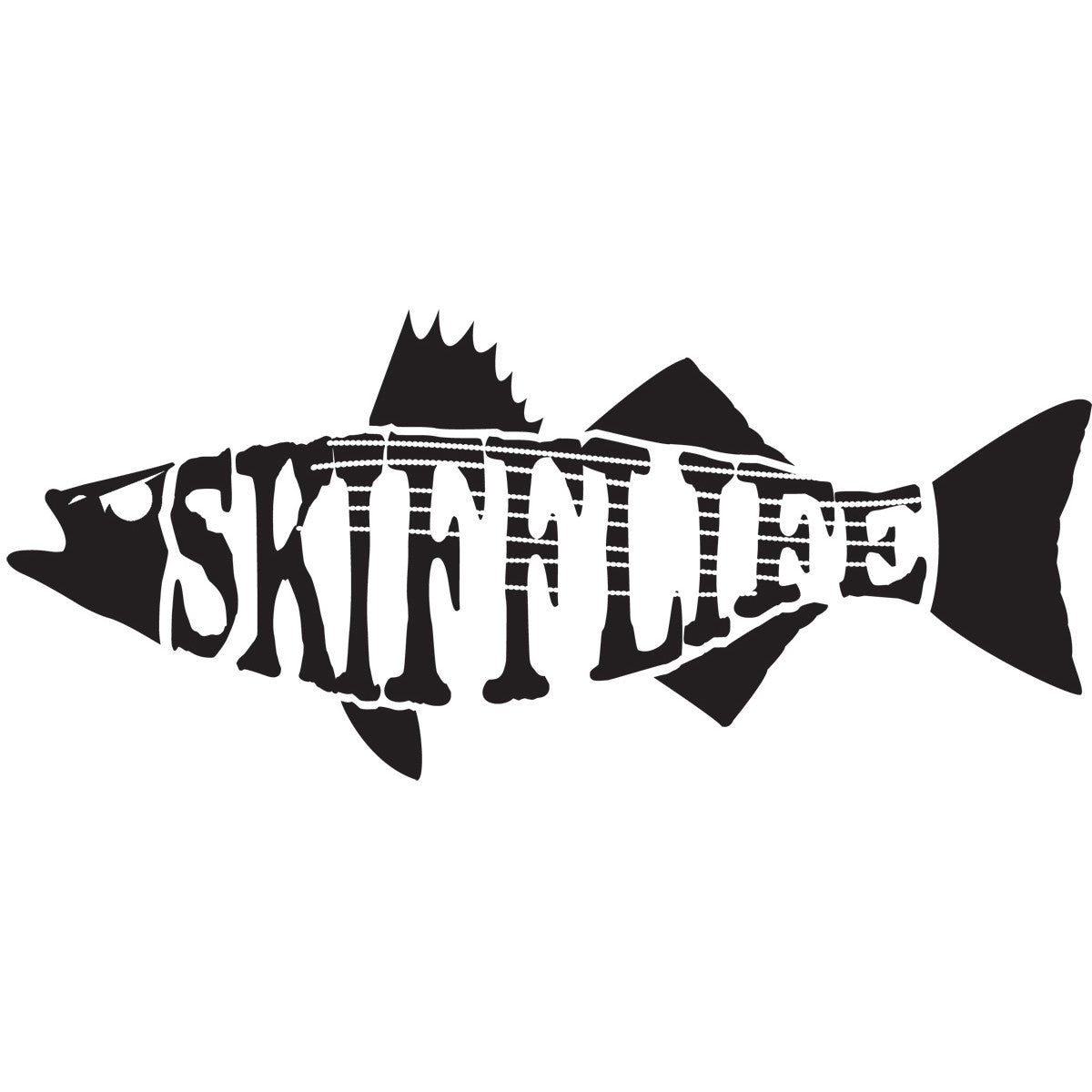 Mini Striped Bass Decal Striper Stickers – Skiff Life