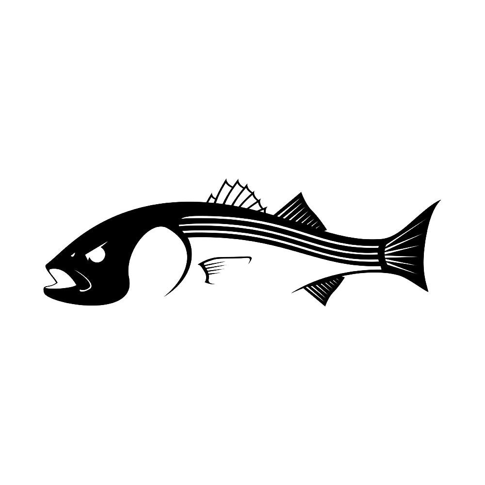 Striped Bass Decal by Skiff Life - Skiff Life