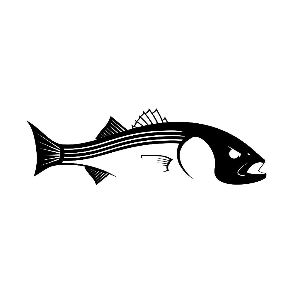 Striped Bass Decal by Skiff Life - Skiff Life