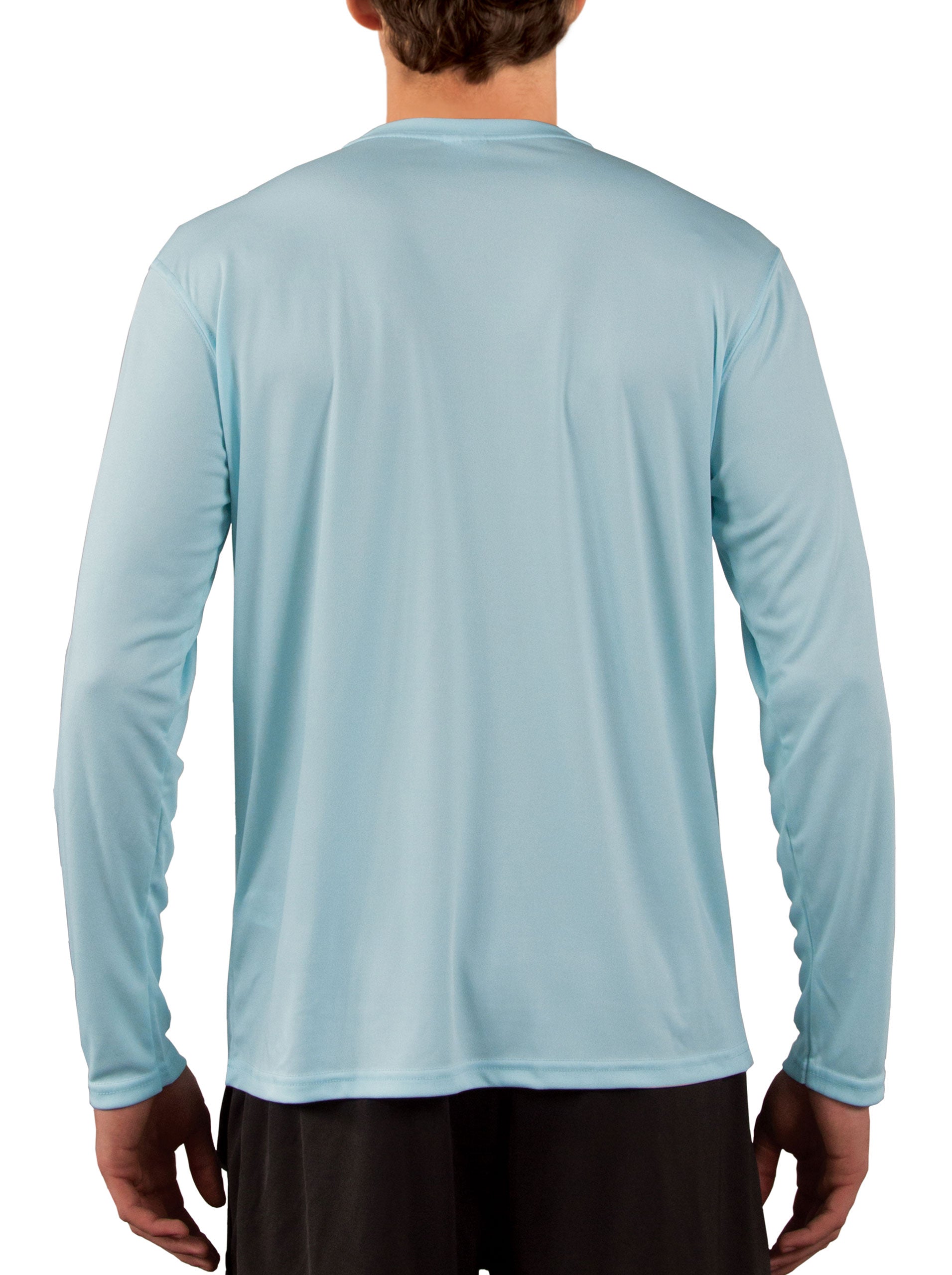 Real Essentials Mens Long Sleeve T-Shirt Fishing Swim Hiking Beach