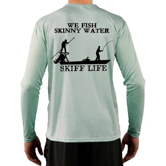 Skiff Life Florida Shirt Key West Permit - Paradise Hewes Lappy Fishing  Shirts for Men
