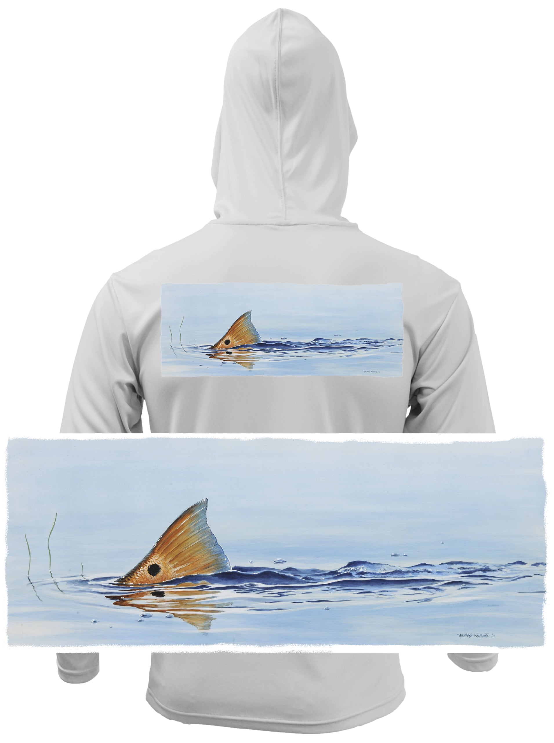Wicked Fish Sail Fish Premium Hooded Sweat Shirt, Hoodie / 4XL