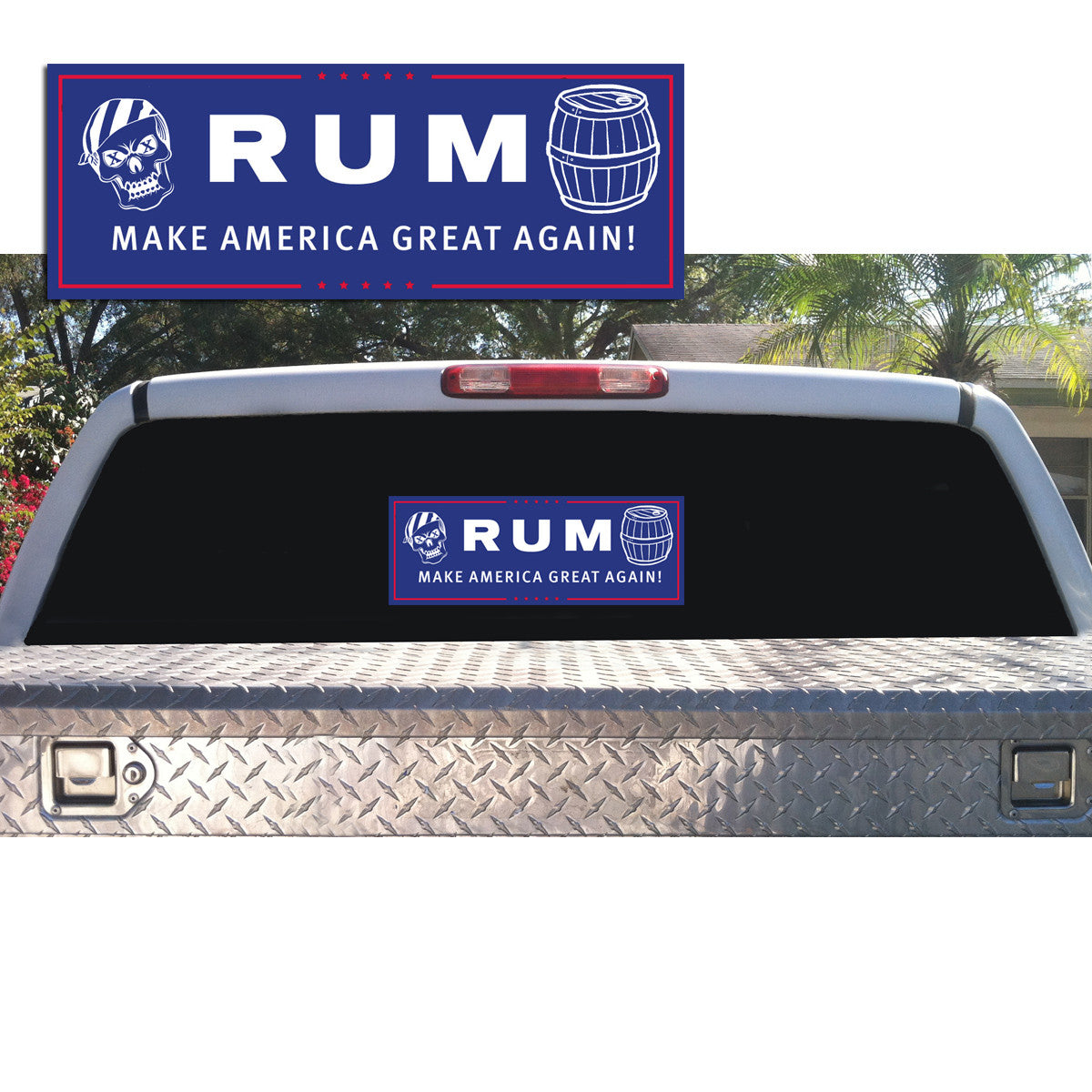 tRUMp - Make America Great Again Decal Stickers - Skiff Life