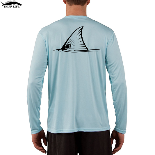 50% Off Tailing Redfish Fishing Shirt - Skiff Life