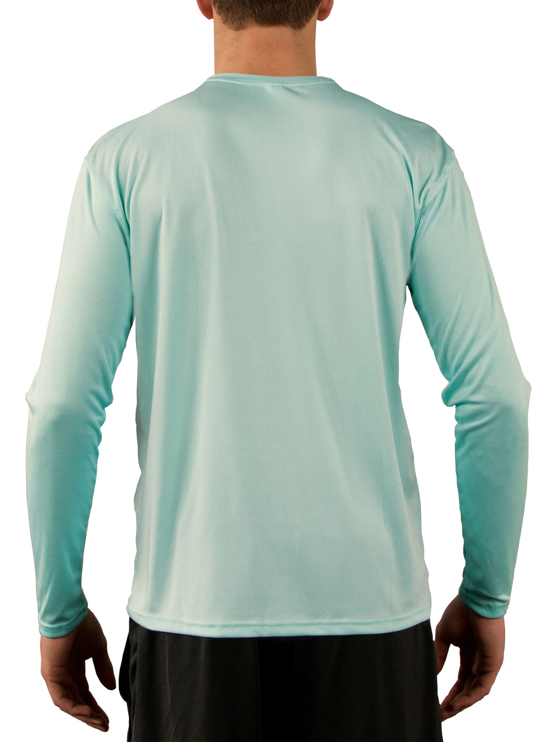 Fishing Shirts Men's Quick Dry Lightweight UPF 50+ Long Sleeve Shirts Rash Guard Swim Shirts Hiking Shirts Moisture Wicking 4XL / White