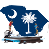 Fishing Shirt Poling Skiff South Carolina State Flag - Skiff Life