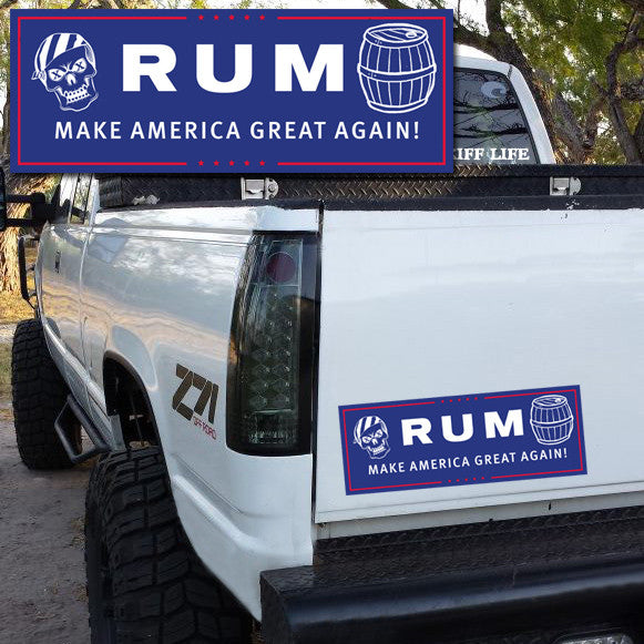 tRUMp - Make America Great Again Decal Stickers - Skiff Life