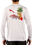 Red Snapper Florida Men's Fishing Shirt - Skiff Life