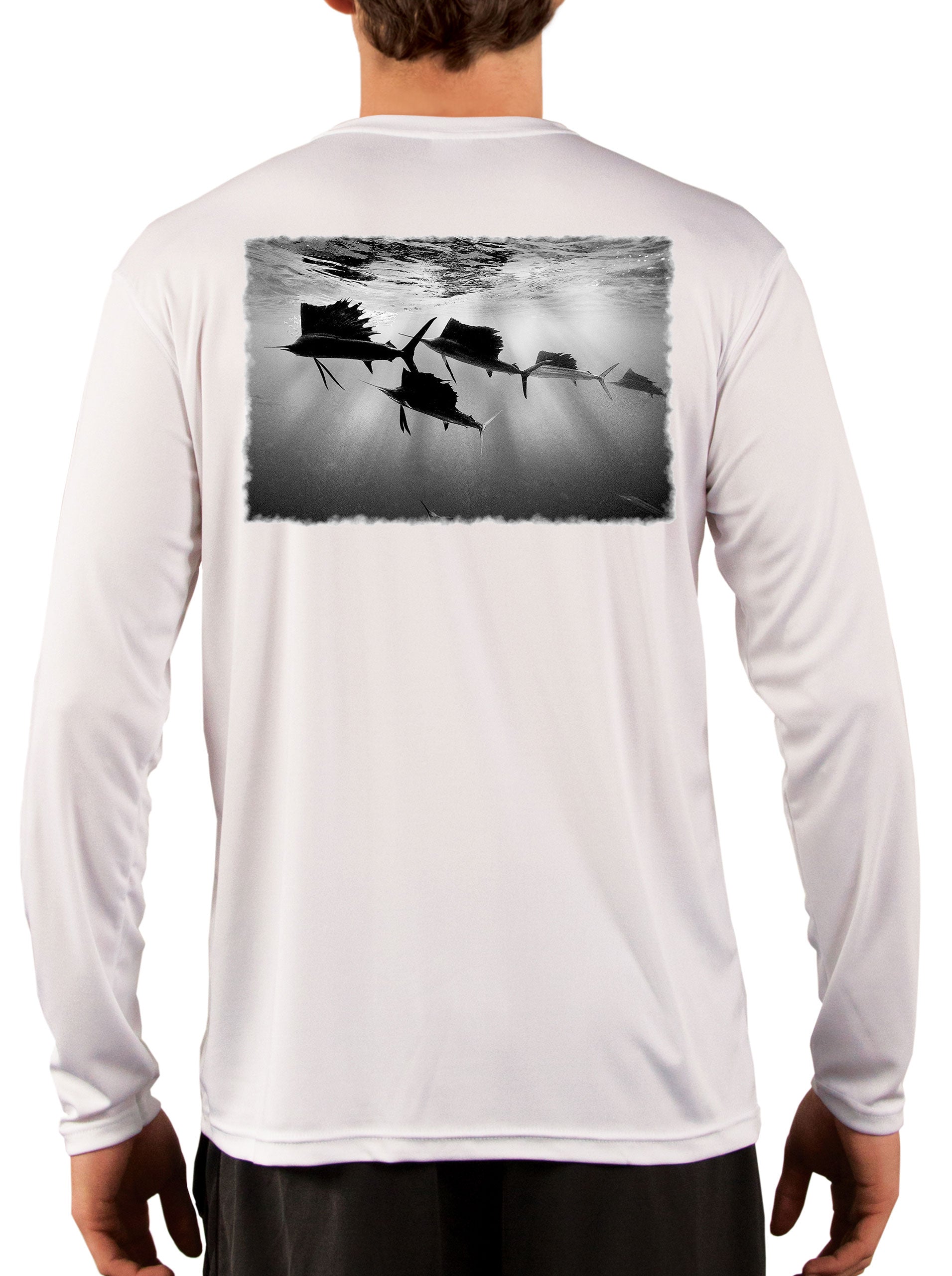 Camisas de pesca para hombre, ropa de alto rendimiento, camisetas