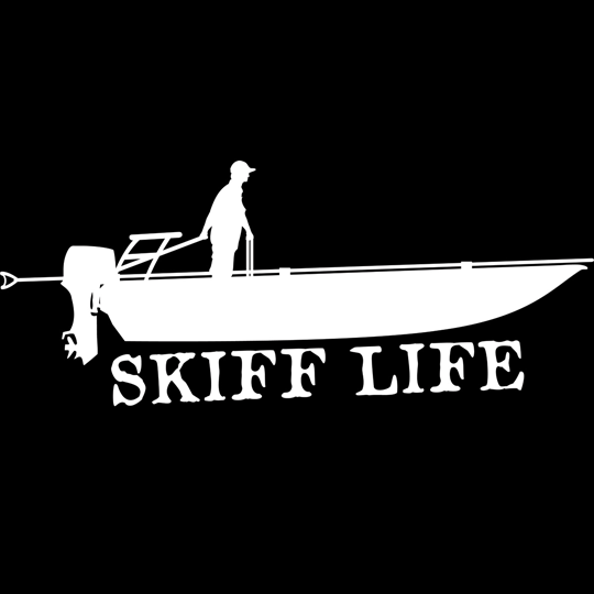 Tiller Skiff Decal Sticker by Skiff Life - Skiff Life
