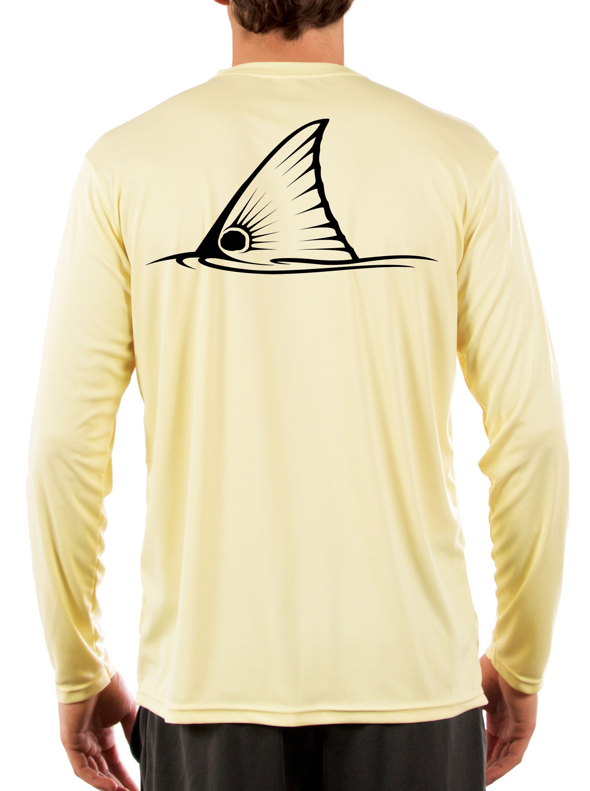 Tailing Redfish Fishing Shirts for Men Red Drum Apparel X-Large / Yellow
