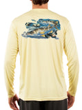 Fishing Shirt Snook Design Along the Jetty by Thomas Krause - Skiff Life